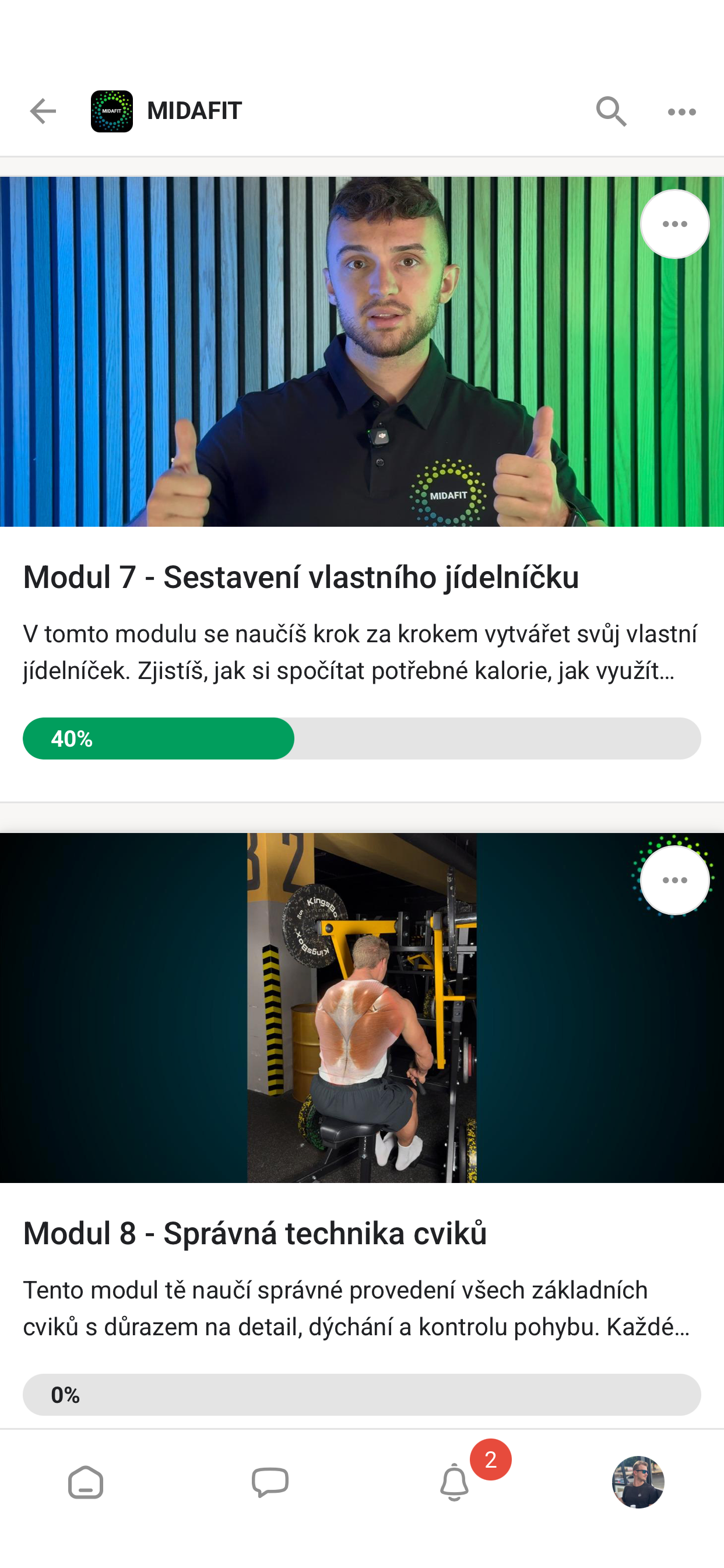 MIDAFIT ve Skool komunitě